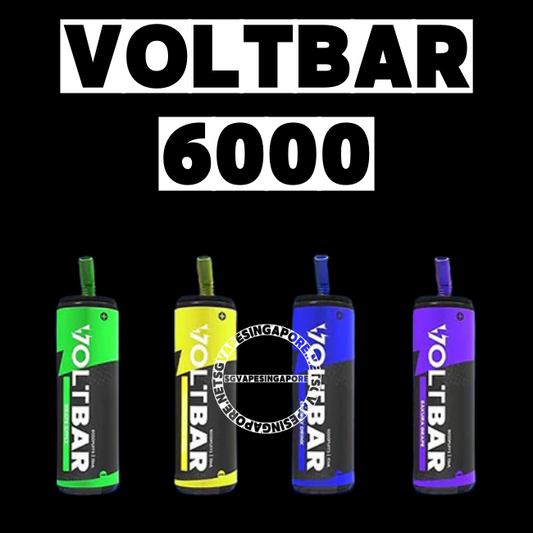 Voltbar 6000 Disposable Pod - Sg Vape Singapore