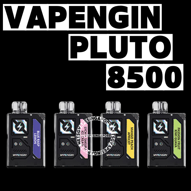 Vapengin Pluto 8500 Disposable Pod - Sg Vape Singapore