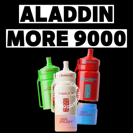 Aladdin More Enjoy 9000 Disposable Pod - Sg Vape Singapore