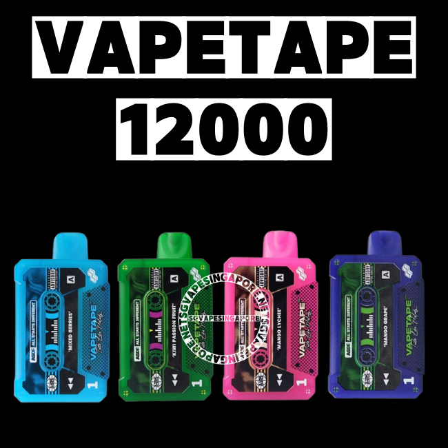 Vapetape 12000 puff disposable vape is a popular choice among vape enthusiasts in Singapore. Explore the features and benefits of this product, along with other options available at SG Vape Singapore, including the Solero and Vapetape 8k. Find your perfect vaping experience today.