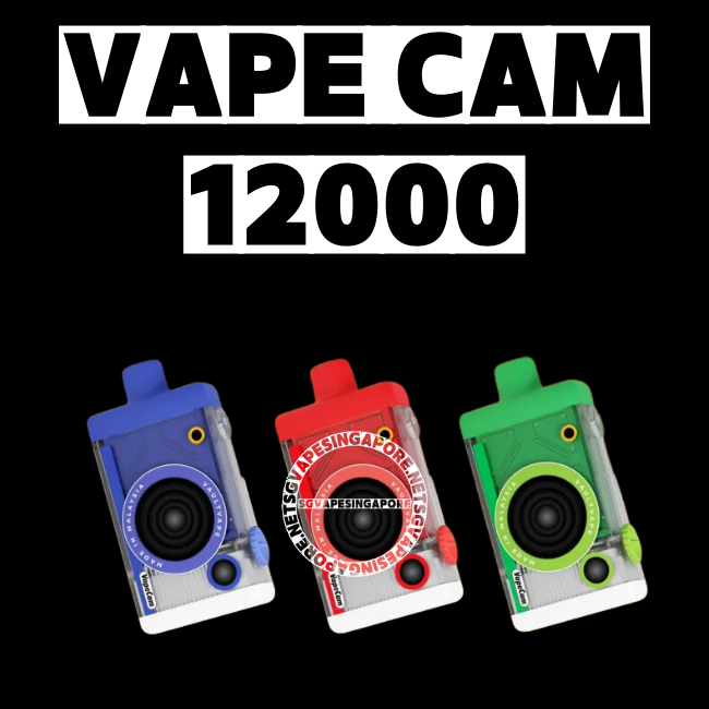 Looking for a new and exciting vape flavor? Check out the Vapecam 12k puff disposable vape, now available at our vape store in Singapore. With its new grape flavor, it's a must-try for vape enthusiasts. Visit us today and grab this new arrival from Vapetape SG Vape!