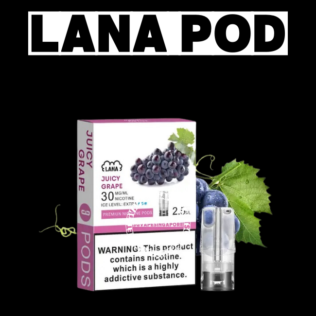 Lana Pod Tie Guan Yin is a popular Singaporean vape flavor that combines the taste of grape with the renowned Tie Guan Yin tea. Explore our website to find out more about this unique flavor and enjoy fast delivery in Singapore.