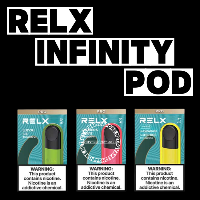 Relx Infinity Pods - Sg Vape Singapore