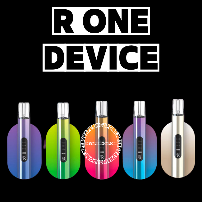 R One Device - Sg Vape SingaporeR Smart Device is a cutting-edge smart device by Rone Brand, based in Singapore. This device, available in black, offers innovative features and is highly popular among the vaping community. Order now from SG Vape Singapore and enjoy the convenience of fast delivery within SG.