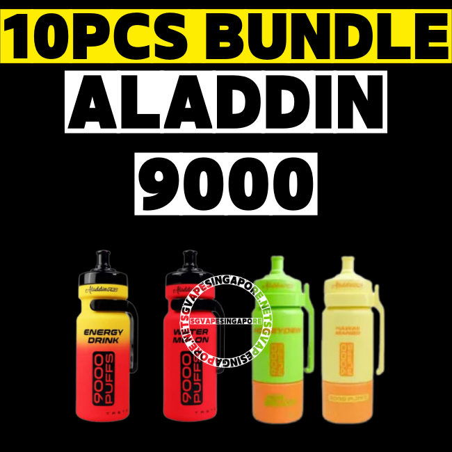 Aladdin Enjoy 9000 Disposable Bundle - Sg Vape Singapore