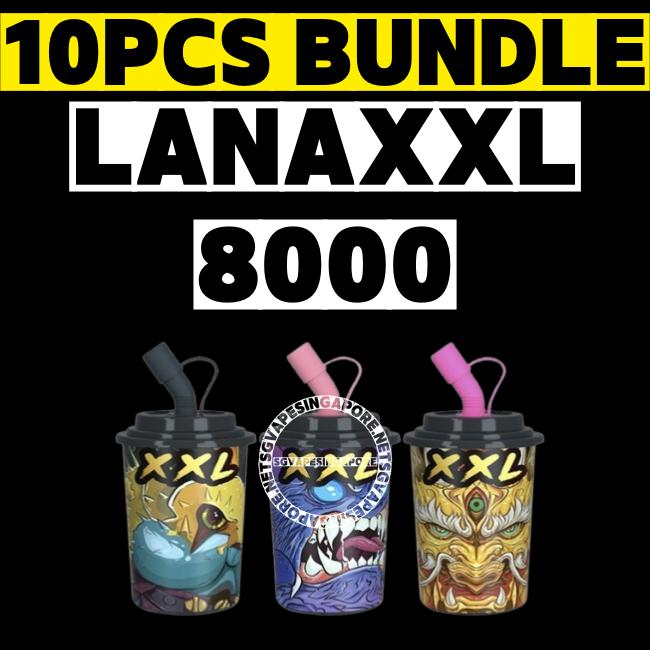 Lana XXL 8000 Disposable Bundle - Sg Vape Singapore