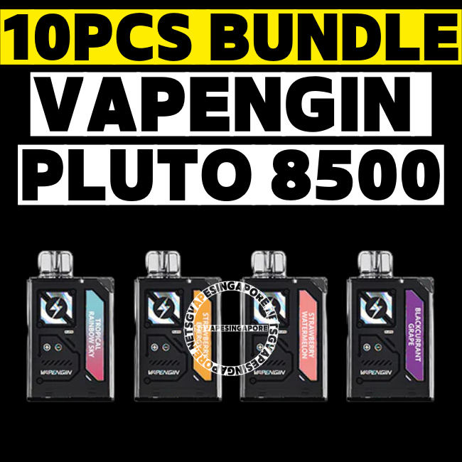 Vapengin Pluto 8500 Disposable Bundle - Sg Vape Singapore