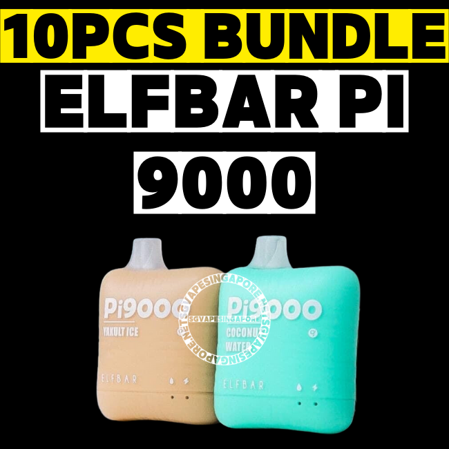 Elfbar Pi 9000 Disposable Bundle - Sg Vape Singapore