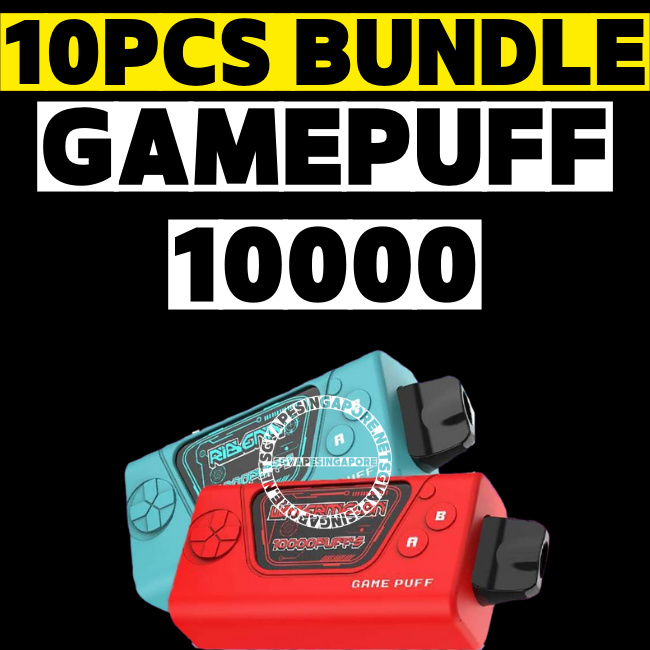 Gamepuff 10000 Disposable Bundle - Sg Vape Singapore