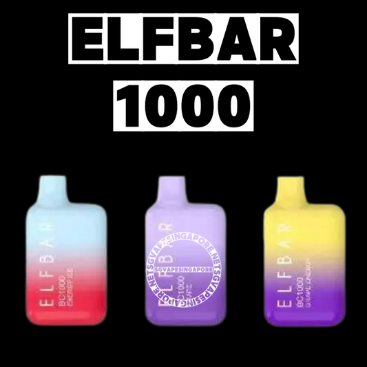 Elfbar 1000 Disposable Pod - Sg Vape Singapore