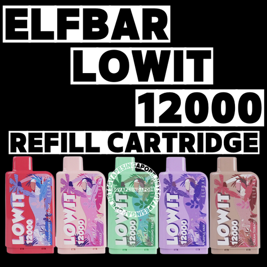 Elfbar Lowit 12000 Refill Cartridge - Sg Vape Singapore