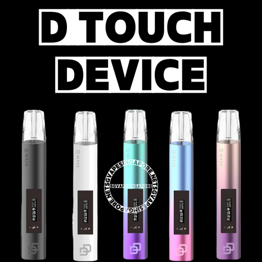 D Touch Device - Sg Vape SingaporeThe DD Touch Device (DD3S) is a sleek and innovative black device offered by SG Vape Singapore. It is available for delivery in Singapore (SG). Learn more about this advanced vaping product and how to get your hands on it.