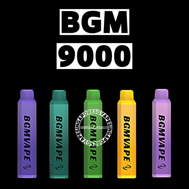 BGM Vape 9000 Disposable Pod - Sg Vape Singapore