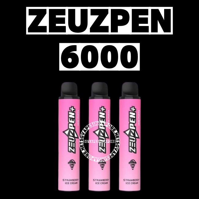 Zeuzpen+ 6000 Disposable Pod - Sg Vape Singapore