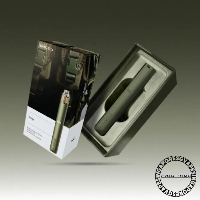 Army Green Nano Stix V3 Device - Sg Vape Singapore