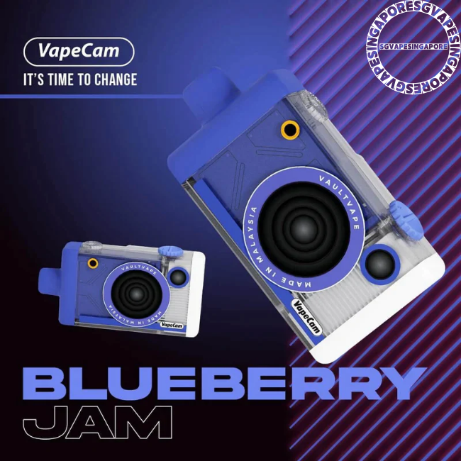 Blueberry Jam Vape Cam Refill Cartridge - Sg Vape Singapore