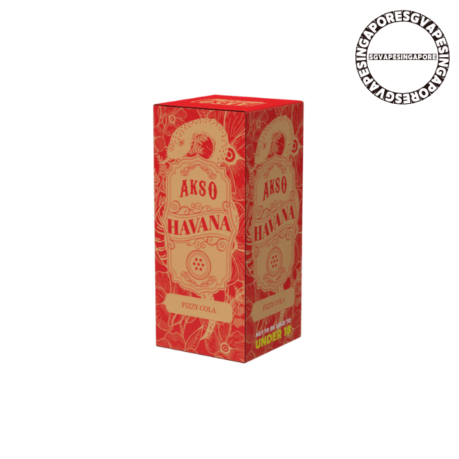 Fizzy Cola Akso Havana Cartridge - Sg Vape Singapore