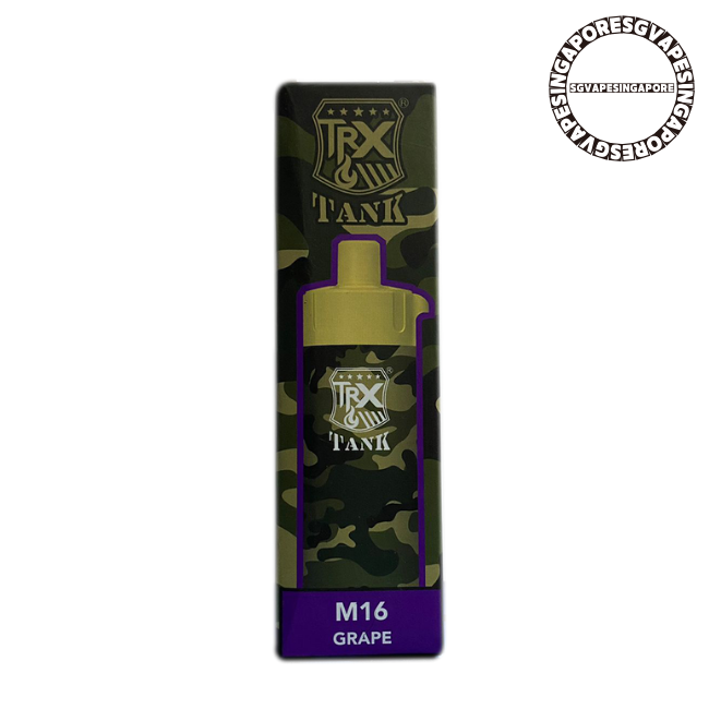 Grape Trx Tank 8000 Disposable Pod - Sg Vape Singapore