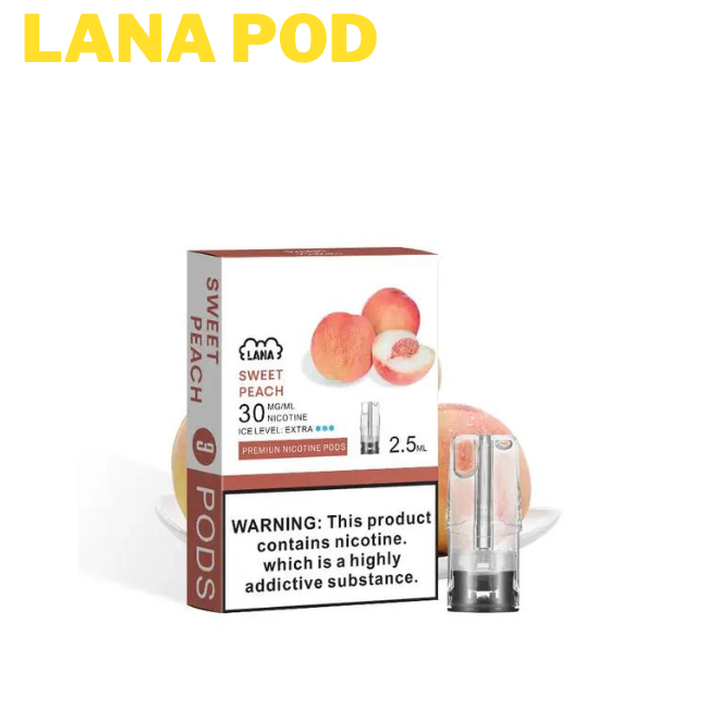 Lana Pod Tie Guan Yin is a popular e-liquid flavor from the Lana brand in Singapore. Explore how you can get convenient delivery of this peach and grape-flavored vape juice in Singapore, provided by SG Vape.