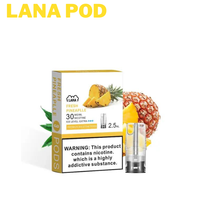 Experience the delightful blend of grape and Tie Guan Yin tea with Lana Pod Tie Guan Yin and pineapple. Discover where to buy it in Singapore and enjoy fast delivery from SG Vape, top provider of quality vaping products in Singapore.