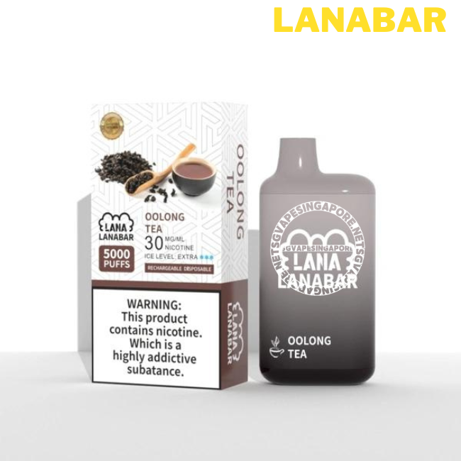 Lanabar 5000, also known as Lana bar disposable, is a popular vaping device available in Singapore through SGVapeSingapore. This page provides information on features, delivery options, and the availability of flavors like Tie Guan Yin and oolong tea.