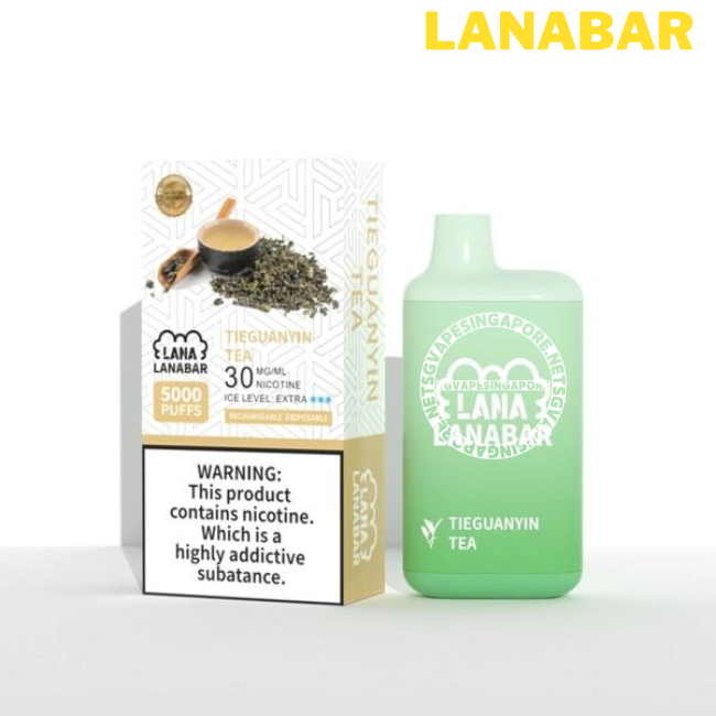 Lanabar 5000 is a disposable vape device commonly referred to as the Lana bar. It is available in Singapore through SGVapeSingapore for convenient delivery. This device offers a unique vaping experience with flavors like Tie Guan Yin. Learn more about the Lanabar 5000 and how to order it in Singapore.