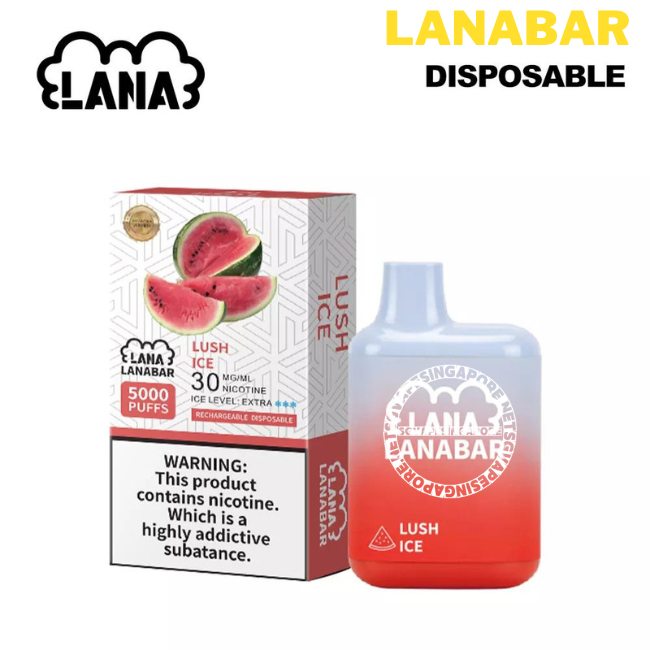 The Lanabar 5000 (also known as Lana bar disposable) is a popular vape product available in Singapore through SGVapeSingapore. Enjoy the convenience of delivery and experience the unique flavor of Tie Guan Yin and watermelon. Learn more about this product and how to order it.