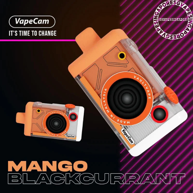 Mango Blackcurrant Vape Cam Refill Cartridge - Sg Vape Singapore