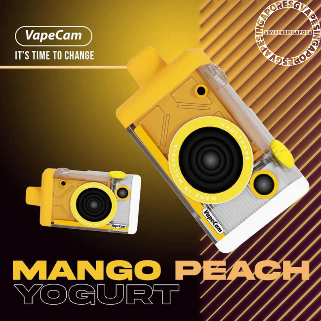 Mango Peach Yogurt Vape Cam Refill Cartridge - Sg Vape Singapore