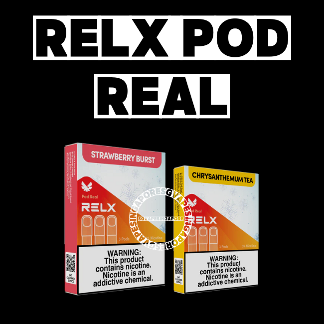 Relx Pod Real - Sg Vape Singapore