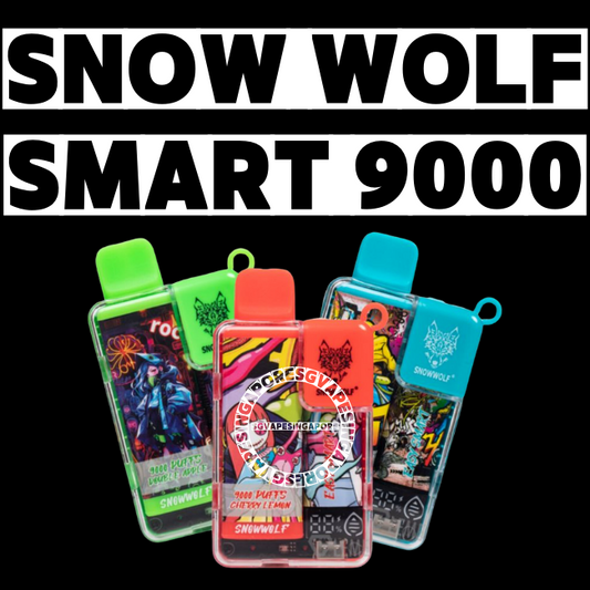 Discover the Snowwolf 9000 Puff Disposable, an easy-to-use and hassle-free vape device. With same-day delivery available in Singapore, this new arrival from SG Vape is perfect for vapers looking for a convenient and satisfying vaping experience.