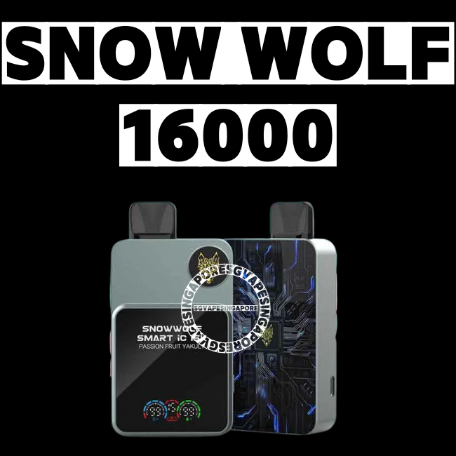 Snow Wolf 16000 Disposable Pod - Sg Vape Singapore