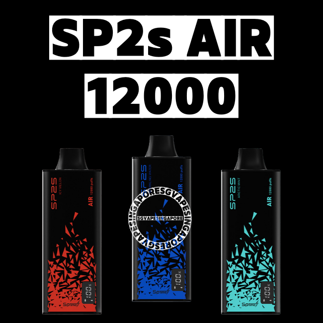 Sp2s Air 12000 Disposable Pod -Sg Vape Singapore