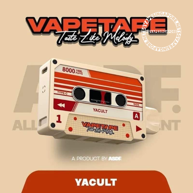 Looking for a hassle-free vaping experience in Singapore? Vape Tape offers the Vapetape 8000 Puff disposable vape, perfect for vape enthusiasts. Enjoy the flavors of yacult, grape and apple and get fast delivery from SG Vape Singapore.